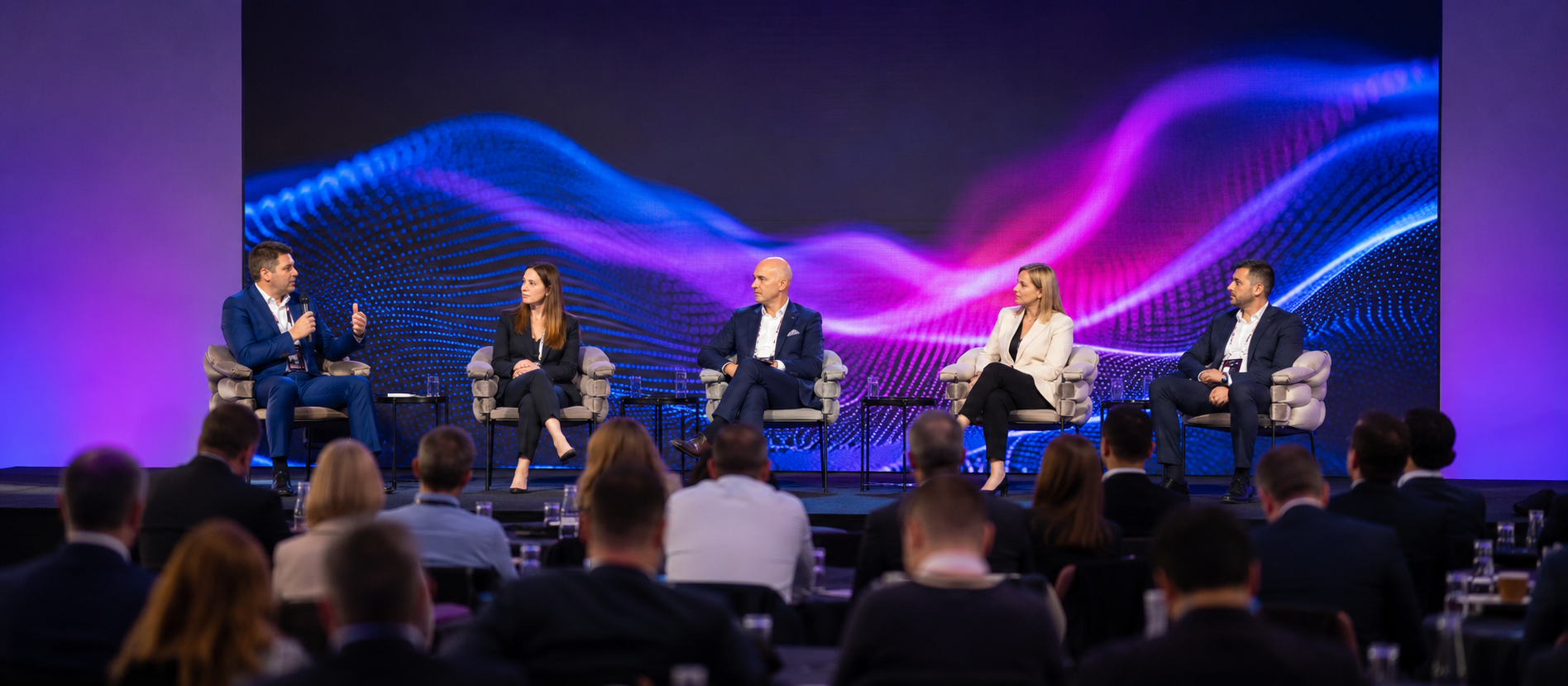 Expert panel discussion at FACTORY 4.0 2026 conference