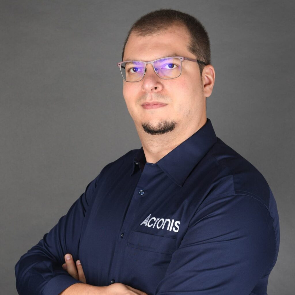 Rareș Andrei Matei, Romania Country Manager and Director of Global Distribution at Acronis