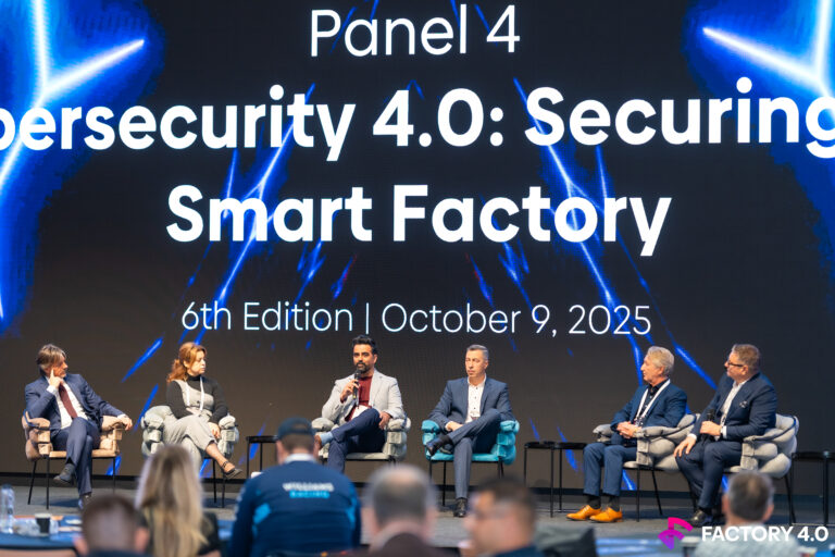 FACTORY 4.0 2025 speakers on stage