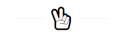 Victory sign icon